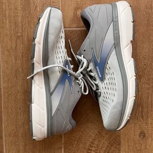 Brooks Gray and Blue Athletic Shoes